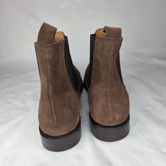 Santana by Carlos Santana Men’s Chestnut Suede Chelsea Boots Size 11.5 - Picture 6 of 10